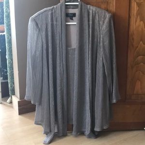 Dress barn Sparkly dress top